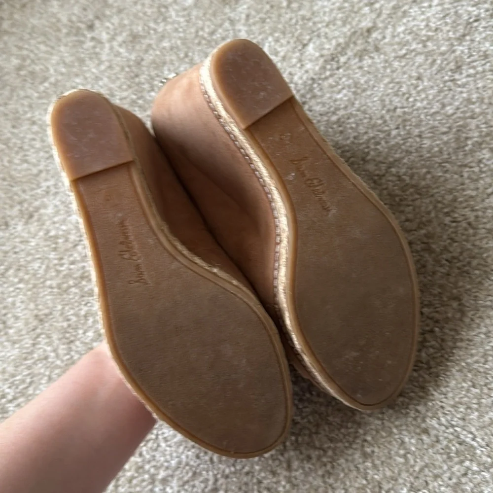 Sam Edelman Tan Wedge Sandals - Picture 4 of 5